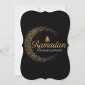 Ramadan Kareem Feiertag Personalisierte Karte (Vorderseite)