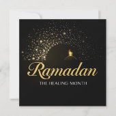 Ramadan Kareem Feiertag Personalisierte Karte (Vorderseite)