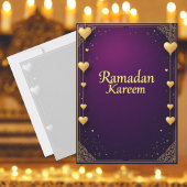 Ramadan Kareem Feiertagskarte