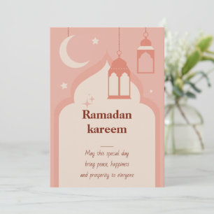 Ramadan Kareem Feiertagskarte