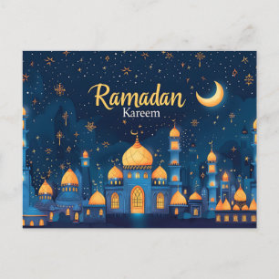 Ramadan Kareem Feiertagspostkarte