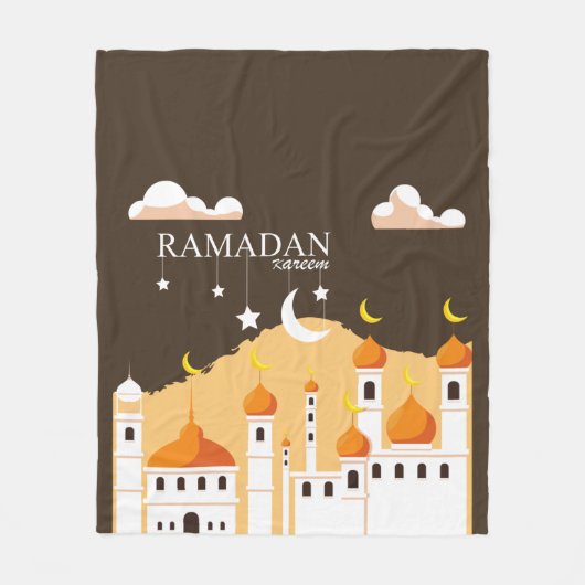 Ramadan Kareem Fleece Blanket (Vorderseite)