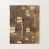 Ramadan Kareem - Gemälde mit Lamparden Puzzle (Vertikal)