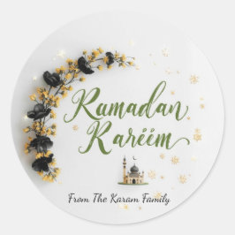 Ramadan Kareem Geschenk im Thema-Stil Aufkleber zu
