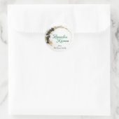 Ramadan Kareem-Geschenk-Sticker zum Feiern Runder Aufkleber (Tasche)