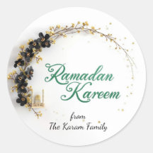 Ramadan Kareem-Geschenk-Sticker zum Feiern