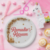 Ramadan Kareem Geschenk-Sticker zur Feier  Pappteller (Party)