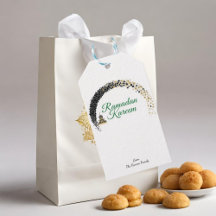 Ramadan Kareem-Geschenkaufkleber zum Thema für die