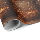 Ramadan Kareem Geschenkpapier zum Feiern (Rolleneckpunkt)