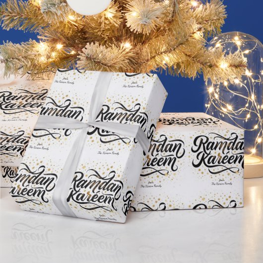 Ramadan Kareem Geschenkpapier zum Feiern (Feiertage)