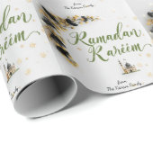 Ramadan Kareem-Geschenkpapier zum Feiern Geschenkpapier (Rolleneckpunkt)