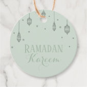 Ramadan Kareem Geschenktag Geschenkanhänger (Vorderseite)