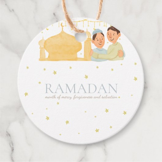 Ramadan Kareem Geschenktag Geschenkanhänger (Vorderseite)