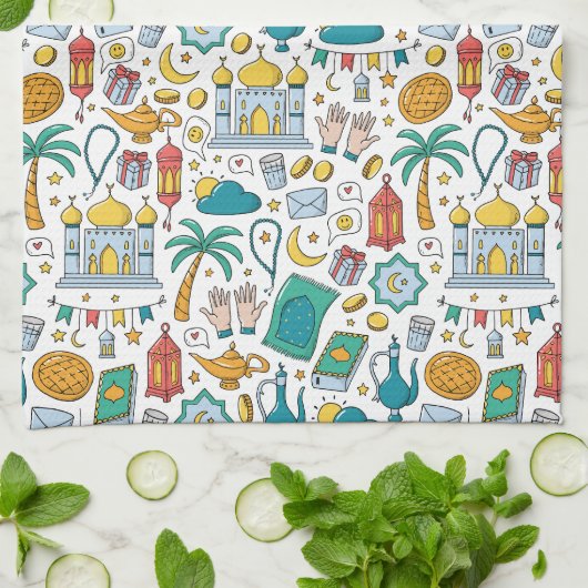 Ramadan Kareem  Geschirrtuch (Gefaltet)