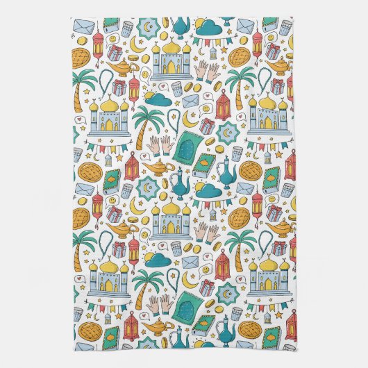 Ramadan Kareem  Geschirrtuch (Vertikal)