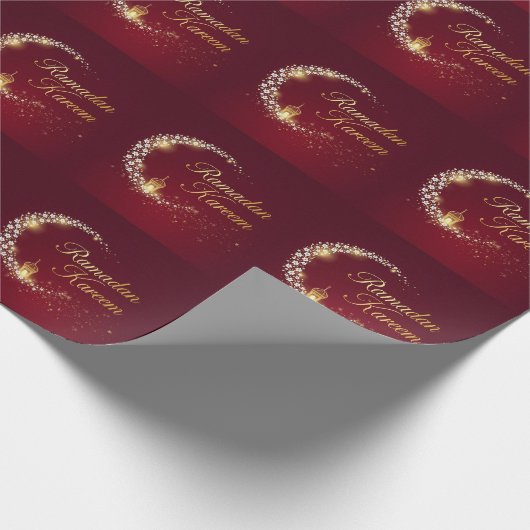 Ramadan Kareem gift  Geschenkpapier (Ecke)