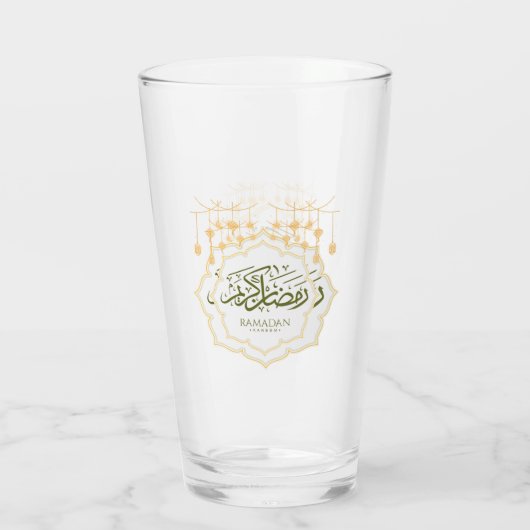  Ramadan Kareem Glass Cup Glas (Rückseite)