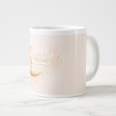 Ramadan Kareem Gold Crescent Mug – Elegant Islamic Jumbo-Tasse (Vorderseite Rechts)