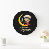 Ramadan Kareem Große Wanduhr (Zuhause)