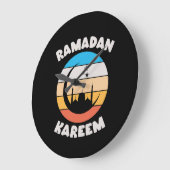 ramadan kareem große wanduhr (Winkel)