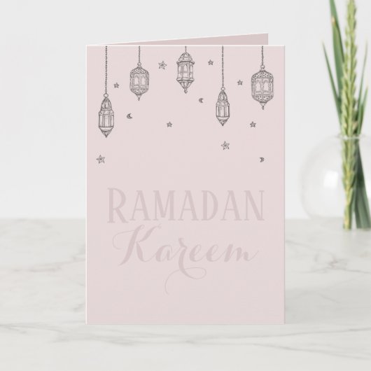 Ramadan Kareem Grußkarte ,Geschenkkarte Karte (Vorderseite)