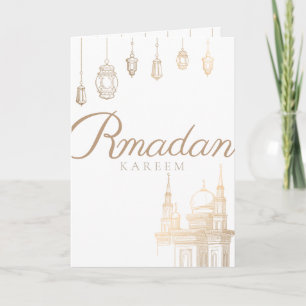 Ramadan Kareem Grußkarte ,Geschenkkarte Karte