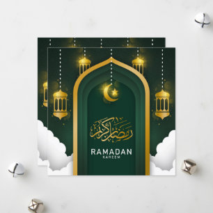 Ramadan Kareem Grußkarte/Postkarte #5 Feiertagskarte