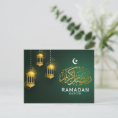 Ramadan Kareem Grußkarte/Postkarte Nr. 3 Postkarte (Stehend Vorderseite)