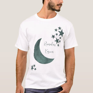 Ramadan Kareem Halbmond Islam Mubarak Stars T-Shirt