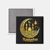 Ramadan Kareem Happy Fasting Ramadan Mubarak Islam Magnet (Vorderseite/Rückseite)