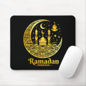 Ramadan Kareem Happy Fasting Ramadan Mubarak Islam Mousepad (Mit Mouse)
