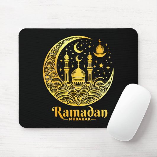 Ramadan Kareem Happy Fasting Ramadan Mubarak Islam Mousepad (Mit Mouse)