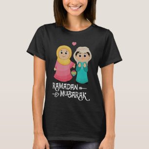 Ramadan Kareem Heiliger Monat Hijab Girl Ramadan F T-Shirt