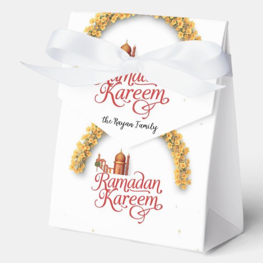 Ramadan Kareem holiday personalized Geschenkschachtel (Vorderseite)