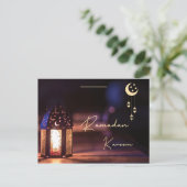 Ramadan Kareem Holiday Postkarte (Stehend Vorderseite)