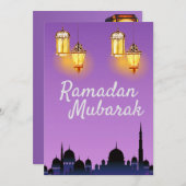 Ramadan Kareem Holiday Save The Date (Vorne/Hinten)