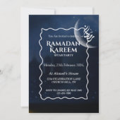 Ramadan Kareem Iftar Invitation Personalized Einladung (Vorderseite)