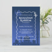Ramadan Kareem Iftar Invitation Personalized Einladung (Stehend Vorderseite)