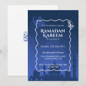 Ramadan Kareem Iftar Invitation Personalized Einladung (Vorne/Hinten)