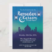 Ramadan Kareem Iftar Party Invitation Einladung (Vorderseite)
