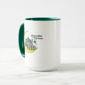 Ramadan Kareem Islamischer Becher Tasse (Vorderseite Links)