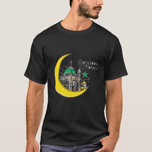 Ramadan Kareem Islamischer Fasten-T - Shirt (Vorderseite)
