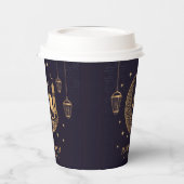 Ramadan Kareem Kaffee Pappbecher (Links)