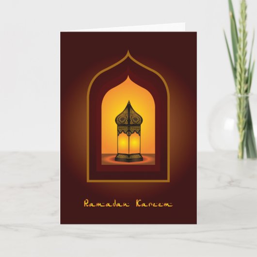 Ramadan Kareem Karte (Vorderseite)