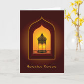 Ramadan Kareem Karte (Gelbe Blume)