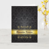 Ramadan Kareem Karte (Gelbe Blume)