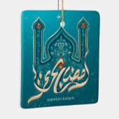 Ramadan Kareem Keramik Ornament (Rechts)