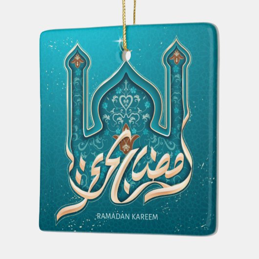 Ramadan Kareem Keramik Ornament (Links)