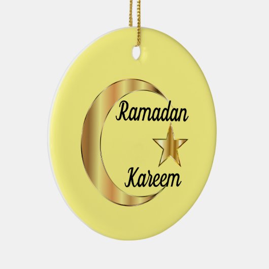 Ramadan Kareem Keramik Ornament (Rechts)