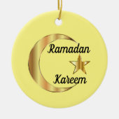 Ramadan Kareem Keramik Ornament (Vorne)
